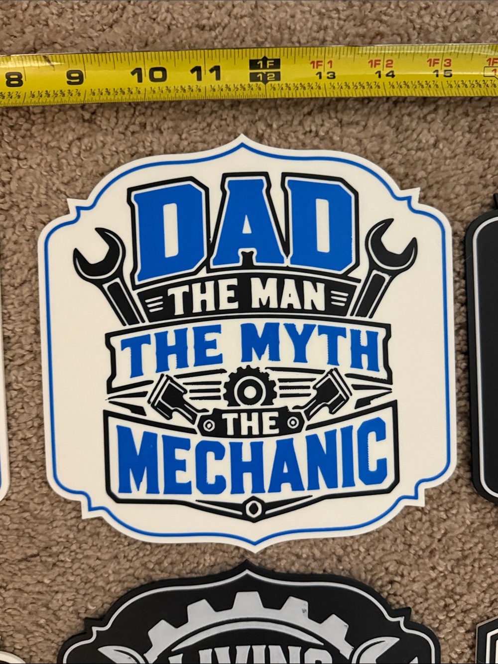Lot of 8 Garage sign decor - Picture 4 of 10